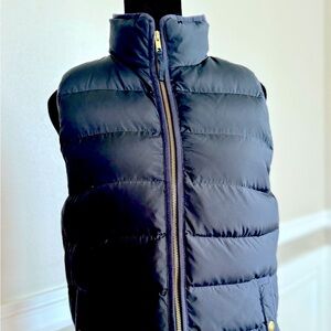#40 J Crew puffer vest with down filling (small)